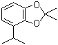 2,2-二甲基-4-异丙基-1,3-苯并二恶茂分子结构 (CAS 201166-22-5)