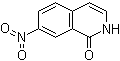 7-Nitro-1(2H)-isoquinolinone molecular structure (CAS 20141-83-7)