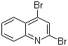 structure of CAS# 20151-40-0, 2,4-Dibromoquinoline