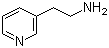 structure of CAS# 20173-24-4, 3-Pyridineethaneamine;2-(3-Pyridyl)ethylamine; 3-(2-Aminoethyl)pyridine; 3-Aminoethylpyridine