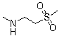 结构式 CAS# 202198-18-3, (2-甲磺酰基乙基)甲胺