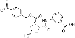 结构式 CAS# 202467-69-4, 厄他培南侧链