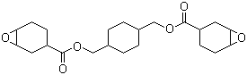 1,4-环己烷二甲醇双(3,4-环氧环己烷甲酸)酯分子结构 (CAS 20249-12-1)