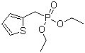 结构式 CAS# 2026-42-8, (2-噻吩甲基)膦酸二乙酯