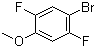 结构式 CAS# 202865-60-9, 4-溴-2,5-二氟苯甲醚