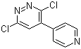 结构式 CAS# 202931-70-2, 3,6-二氯-4-(4-吡啶基)哒嗪