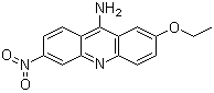 2-Ethoxy-6-nitro-9-aminoacridine molecular structure (CAS 20304-70-5)