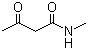 structure of CAS# 20306-75-6, N-Methylacetoacetamide;Monomethyl acetoacetamide; N-Methyl-3-oxobutanamide; MMAA