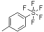 structure of CAS# 203126-21-0, 4-Methyl(pentafluorosulfanyl)benzene;Pentafluoro(p-tolyl)sulfur