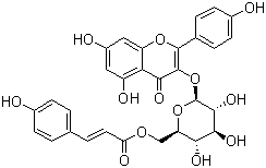 结构式 CAS# 20316-62-5, 密蒙花苷