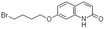 结构式 CAS# 203395-59-9, 7-(4-溴丁氧基)喹啉-2(1H)-酮