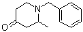 structure of CAS# 203661-73-8, 1-Benzyl-2-methylpiperidin-4-one;1-Benzyl-2-methyl-4-oxopiperidine