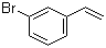 structure of CAS# 2039-86-3, 3-Bromostyrene;1-Bromo-3-vinylbenzene