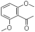 structure of CAS# 2040-04-2, 2',6'-Dimethoxyacetophenone