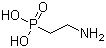 structure of CAS# 2041-14-7, (2-Aminoethyl)phosphonic acid