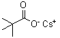 structure of CAS# 20442-70-0, Cesium pivalate;2,2-Dimethylpropionic acid cesium salt; Cesium 2,2-dimethylpropionate