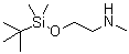 2-[(tert-Butyldimethylsilyl)oxy]-N-methylethanamine molecular structure (CAS 204580-28-9)