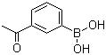 结构式 CAS# 204841-19-0, 3-乙酰基苯硼酸