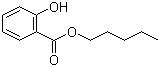 structure of CAS# 2050-08-0, Amyl salicylate ;Pentyl 2-hydroxybenzoate