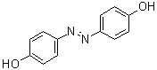 结构式 CAS# 2050-16-0, 4,4'-(1,2-二氮烯二基)二[苯酚]