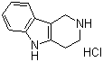 2,3,4,5-四氢-1H-吡啶并[4,3-b]吲哚盐酸盐分子结构 (CAS 20522-30-9)