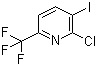 结构式 CAS# 205240-59-1, 2-氯-3-碘-6-三氟甲基吡啶