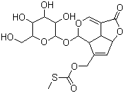 Paederoside molecular structure (CAS 20547-45-9)