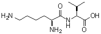 structure of CAS# 20556-11-0, L-Lysyl-L-valine;Lysylvaline; NSC 319056