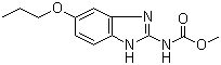 structure of CAS# 20559-55-1, Oxibendazole;Methyl (5-propoxy-1H-benzimidazol-2-yl)carbamate