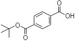 结构式 CAS# 20576-82-3, 4-叔丁氧羰基苯甲酸