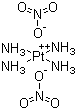 structure of CAS# 20634-12-2, Tetraammineplatinum dinitrate;Azane;platinum(2+) dinitrate