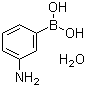 structure of CAS# 206658-89-1, 3-Aminophenylboronic acid monohydrate;3-Aminobenzeneboronic acid monohydrate
