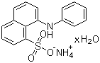 structure of CAS# 206659-00-9, 8-(Phenylamino)-1-naphthalenesulfonic acid ammonium salt hydrate