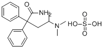 Aminopentamide sulfate molecular structure (CAS 20701-77-3)