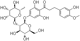 结构式 CAS# 20702-77-6, 新橙皮甙二氢查尔酮