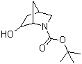 结构式 CAS# 207405-59-2, 6-羟基-2-氮杂双环[2.2.1]庚烷-2-羧酸叔丁酯