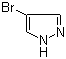 4-溴吡唑分子结构 (CAS 2075-45-8)