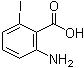 结构式 CAS# 20776-52-7, 6-碘邻氨基苯甲酸