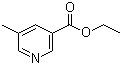 structure of CAS# 20826-02-2, Ethyl 5-methylnicotinate;5-Methylnicotinic acid ethyl ester; 5-Methylpyridine-3-carboxylic acid ethyl ester