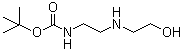 N-Boc-2-(2-aminoethylamino)ethanol molecular structure (CAS 208577-84-8)