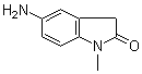 structure of CAS# 20870-91-1, 5-Amino-1,3-dihydro-1-methyl-2H-indol-2-one;5-Amino-1-methyl-2-indolinone; 5-Amino-1-methyl-1,3-dihydroindol-2-one; 5-Amino-1-methylindolin-2-one