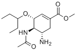 structure of CAS# 208720-71-2, Oseltamivir EP Impurity E;Oseltamivir Acid Methyl Ester;methyl (3R,4R,5S)-4-acetamido-5-amino-3-pentan-3-yloxycyclohexene-1-carboxylate