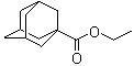 structure of CAS# 2094-73-7, Ethyl adamantane-1-carboxylate ;Ethyl tricyclo[3.3.1.1(3,7)]decane-1-carboxylate