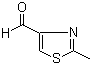 2-甲基噻唑-4-甲醛分子结构 (CAS 20949-84-2)