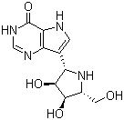 structure of CAS# 209799-67-7, Forodesine;Fodosine; Immucillin-H; 7-[(2S,3S,4R,5R)-3,4-Dihydroxy-5-(hydroxymethyl)-2-pyrrolidinyl]-3,5-dihydro-4H-pyrrolo[3,2-d]pyrimidin-4-one