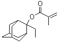 structure of CAS# 209982-56-9, 2-Ethyl-2-adamantyl methacrylate