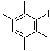 structure of CAS# 2100-25-6, 2,3,5,6-Tetramethyliodobenzene;3-Iodo-1,2,4,5-tetramethylbenzene