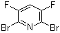 structure of CAS# 210169-13-4, 2,6-Dibromo-3,5-difluoropyridine