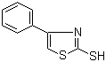 2-Mercapto-4-phenylthiazole molecular structure (CAS 2103-88-0)