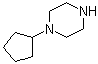 structure of CAS# 21043-40-3, 1-Cyclopentylpiperazine;1-(Cyclopentyl)piperazine